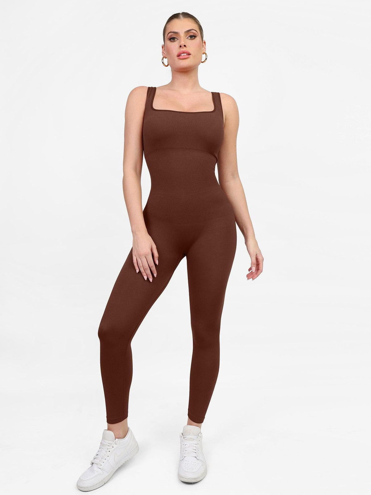 The Shapewear Coverall Sport Seamless Square Neck
