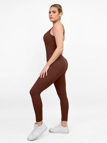 The Shapewear Coverall Sport Seamless Square Neck