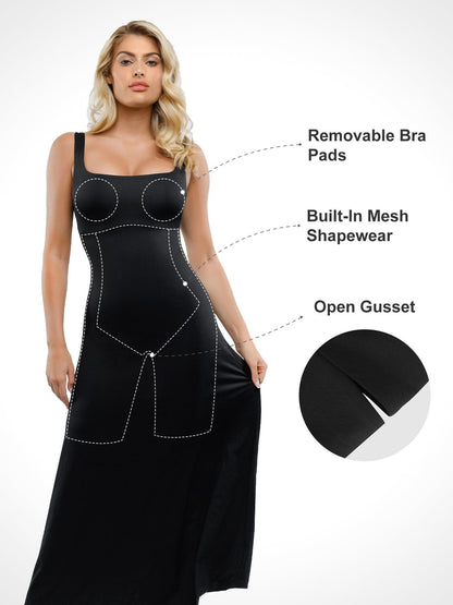 Shapewear Sleeveless A-Line Maxi or Wrap Cardigan or Set