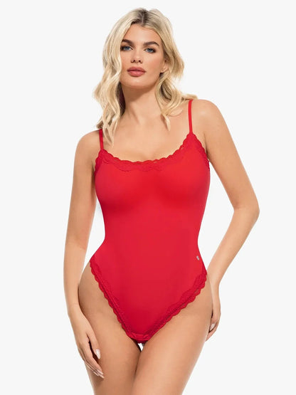 Cloud-Touch All-in-One Lace Shaping Bodysuit