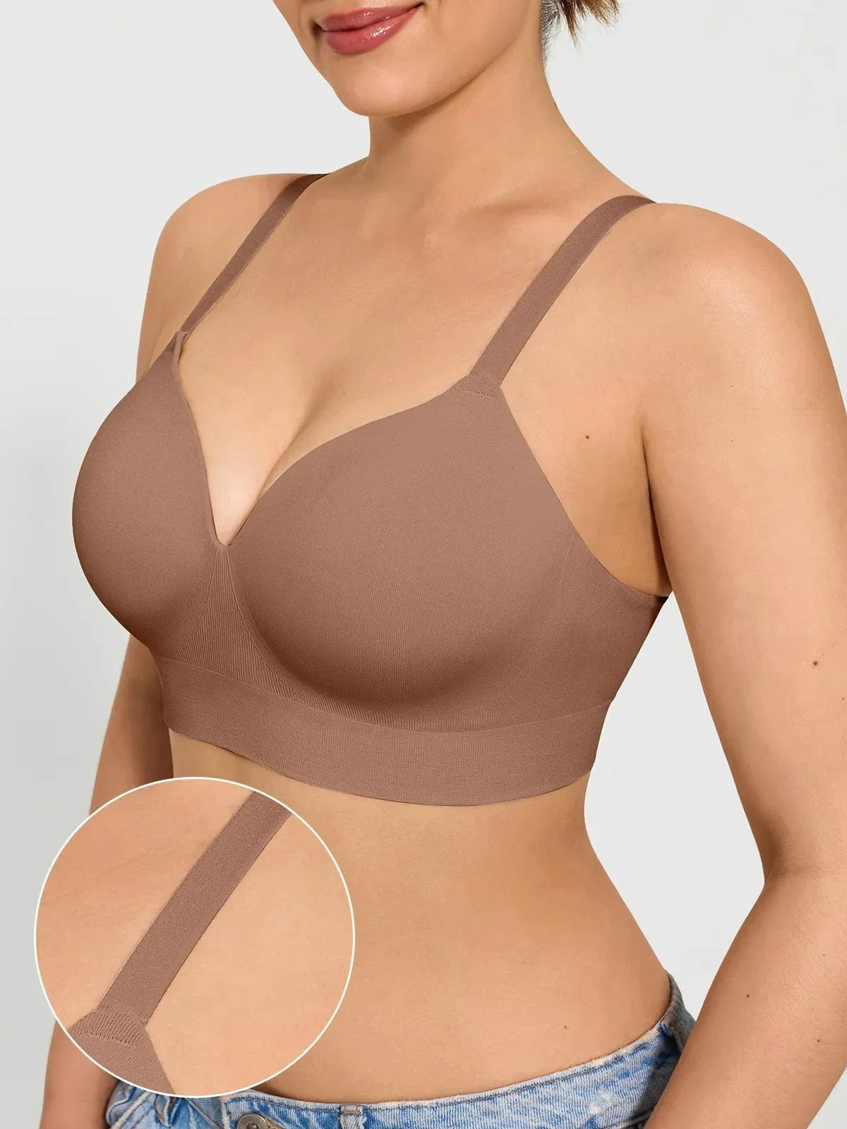 ContourLift™ Seamless Wireless Shaping Push Up Bra