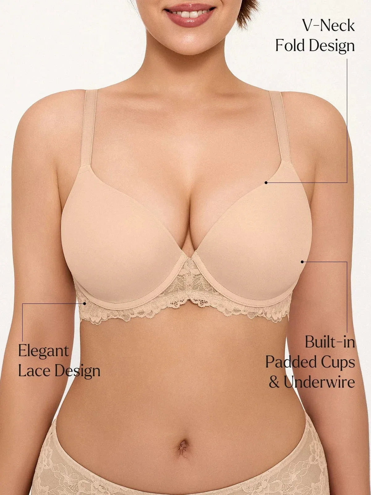 Delicate Embrace Lace Underwire Bra