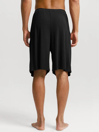Men's Modal Crew Neck Short PJ Set