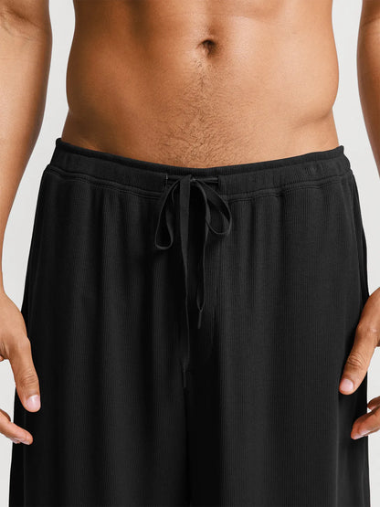 Men's Modal Crew Neck Short PJ Set