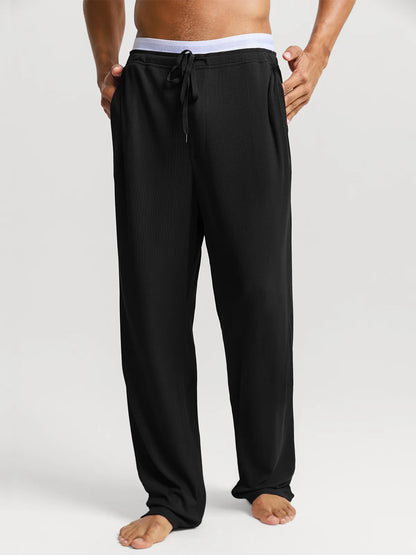 Men's Modal Crew Neck Short Sleeve & Pant PJ Set
