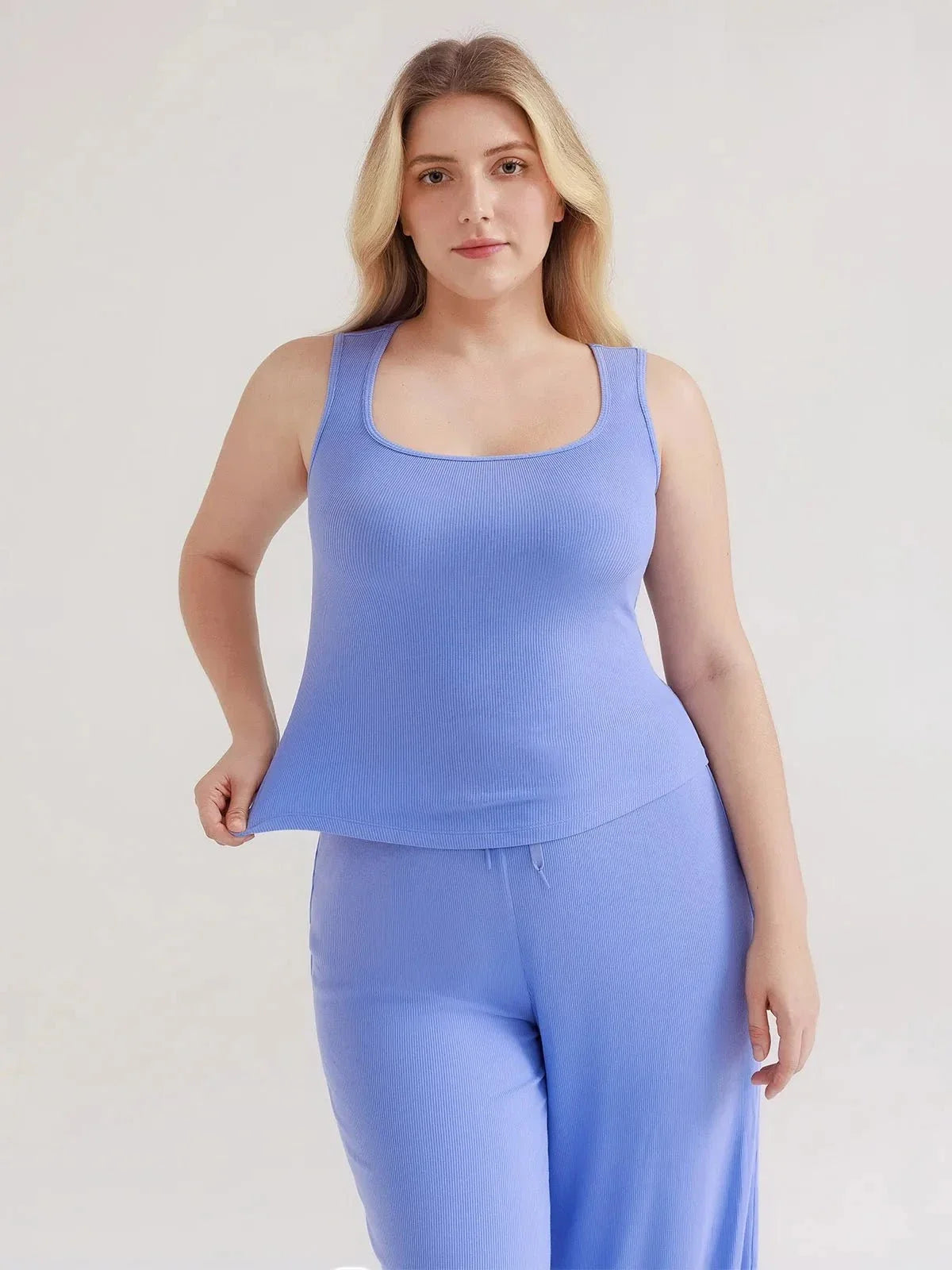 Modal Tank Top & Drawstring Pant Pajama Set