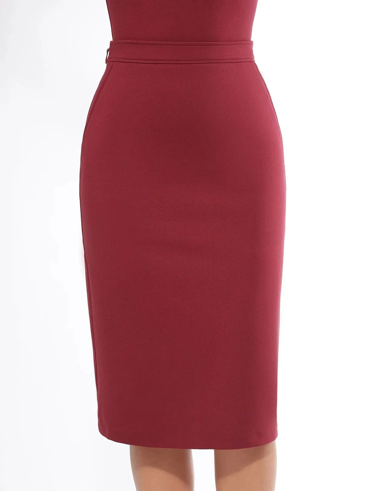 SculptEase Ponte Pencil Skirt