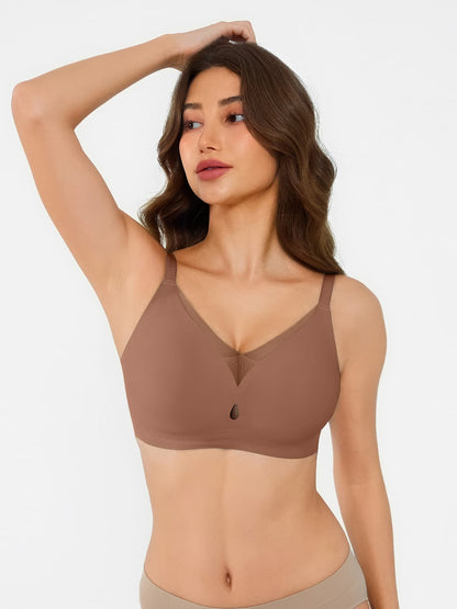 Seamless Airy Contour Plunge Bra