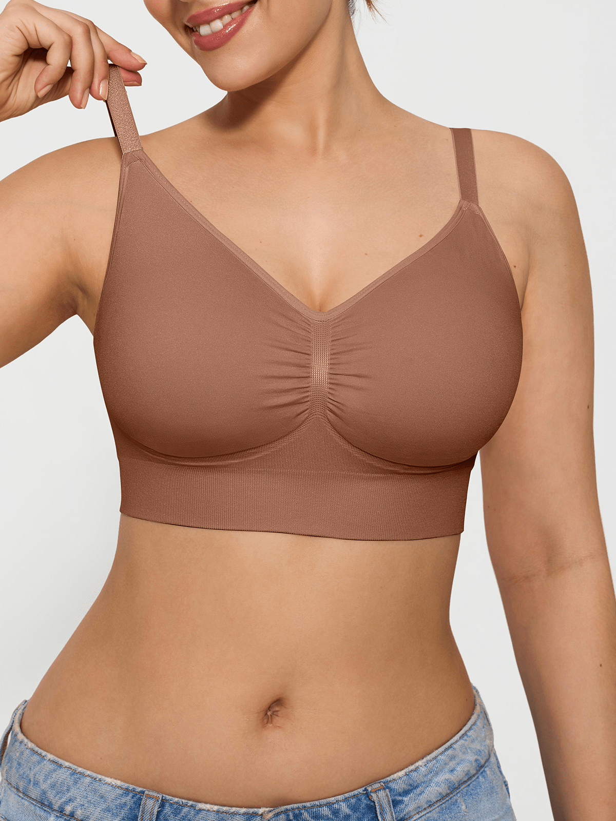 Seamless Comfort Removable Pad Everyday Bra
