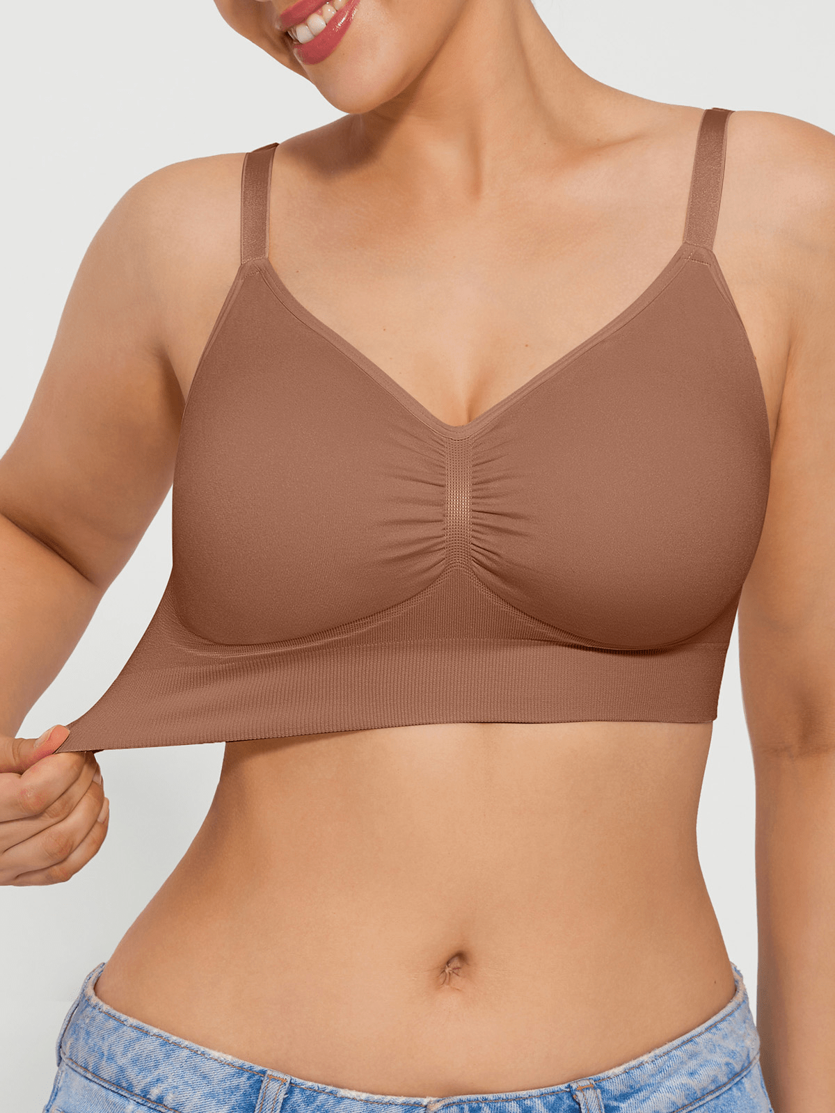 Seamless Comfort Removable Pad Everyday Bra