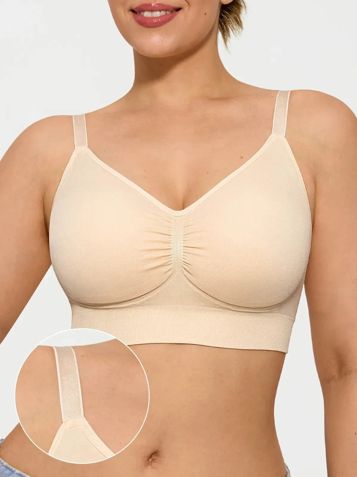 Seamless Comfort Removable Pad Everyday Bra