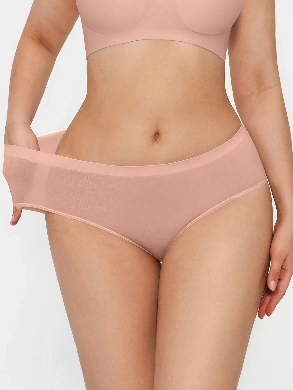 Seamless Second-Skin High-Waist Brief