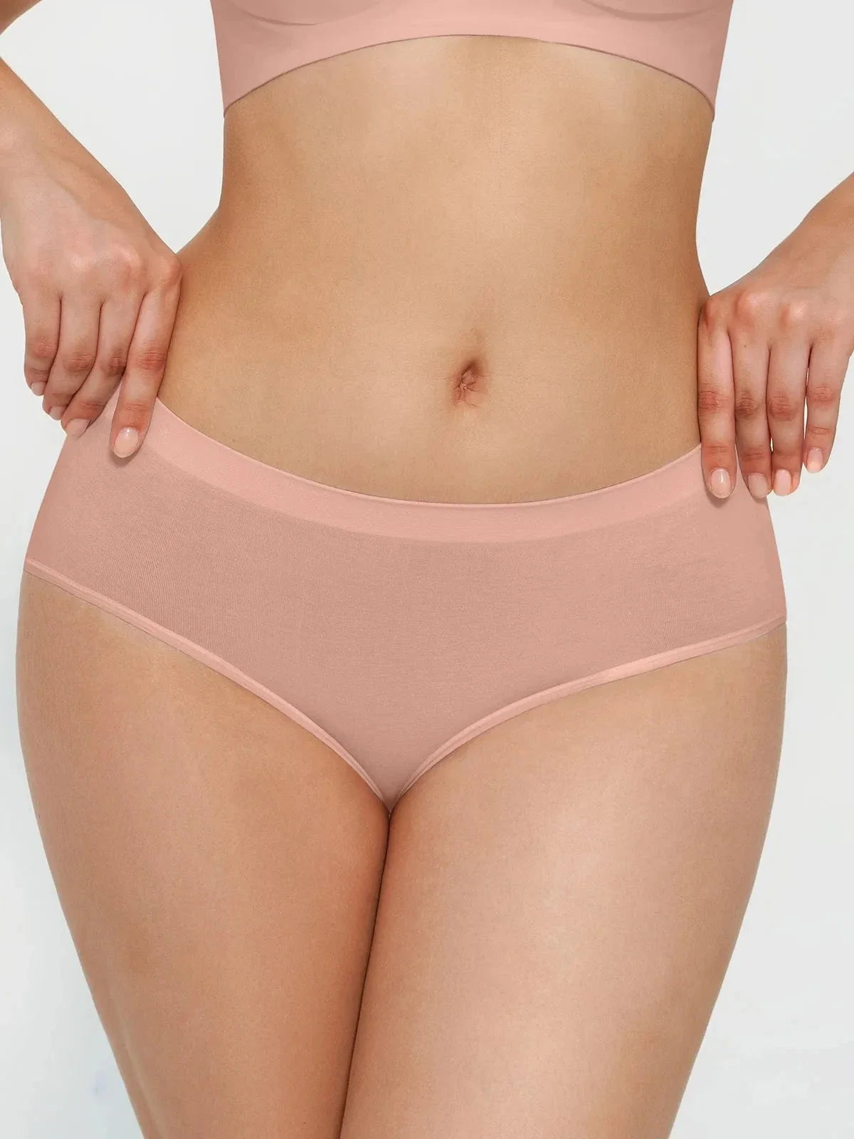 Seamless Second-Skin High-Waist Brief