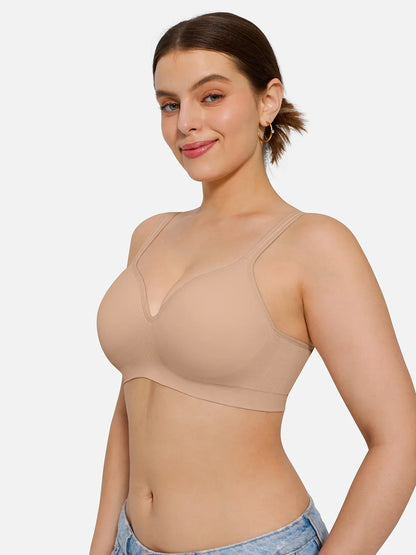 Seamless Wireless Adjustable Comfort Support Bra