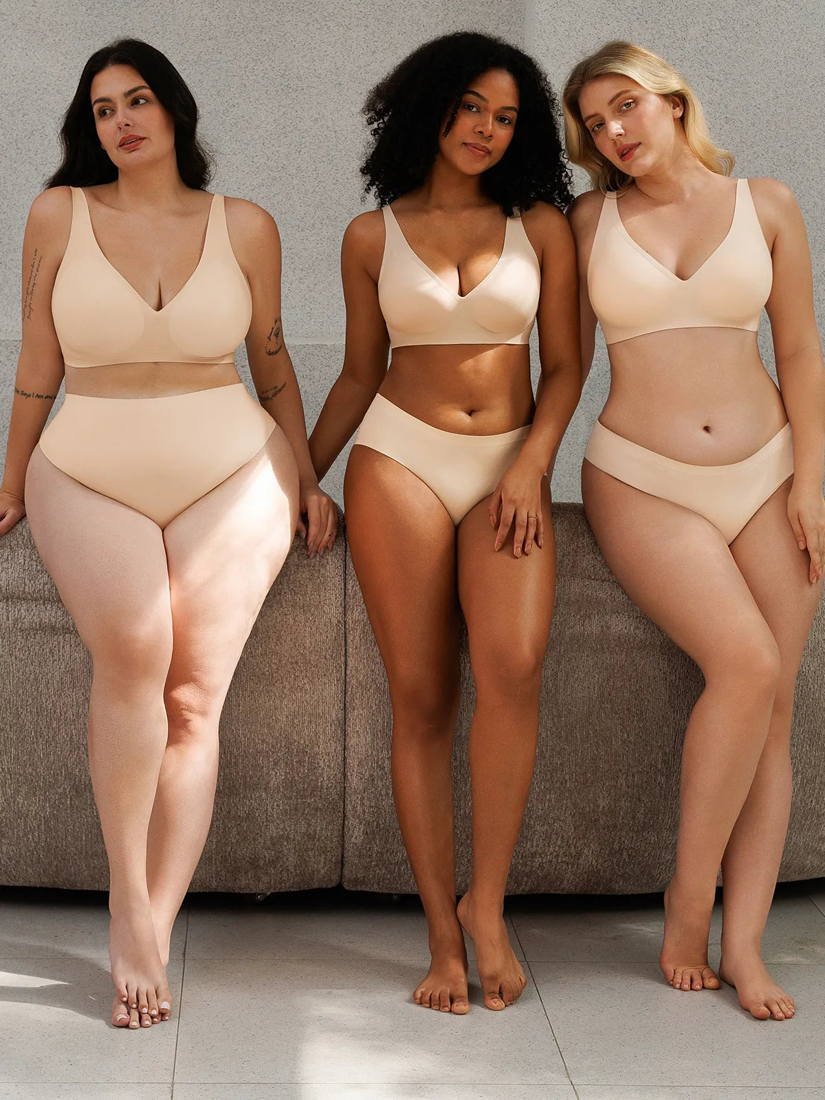 Seamless Wireless Jelly Leopard Contour Minimizer Support Bra