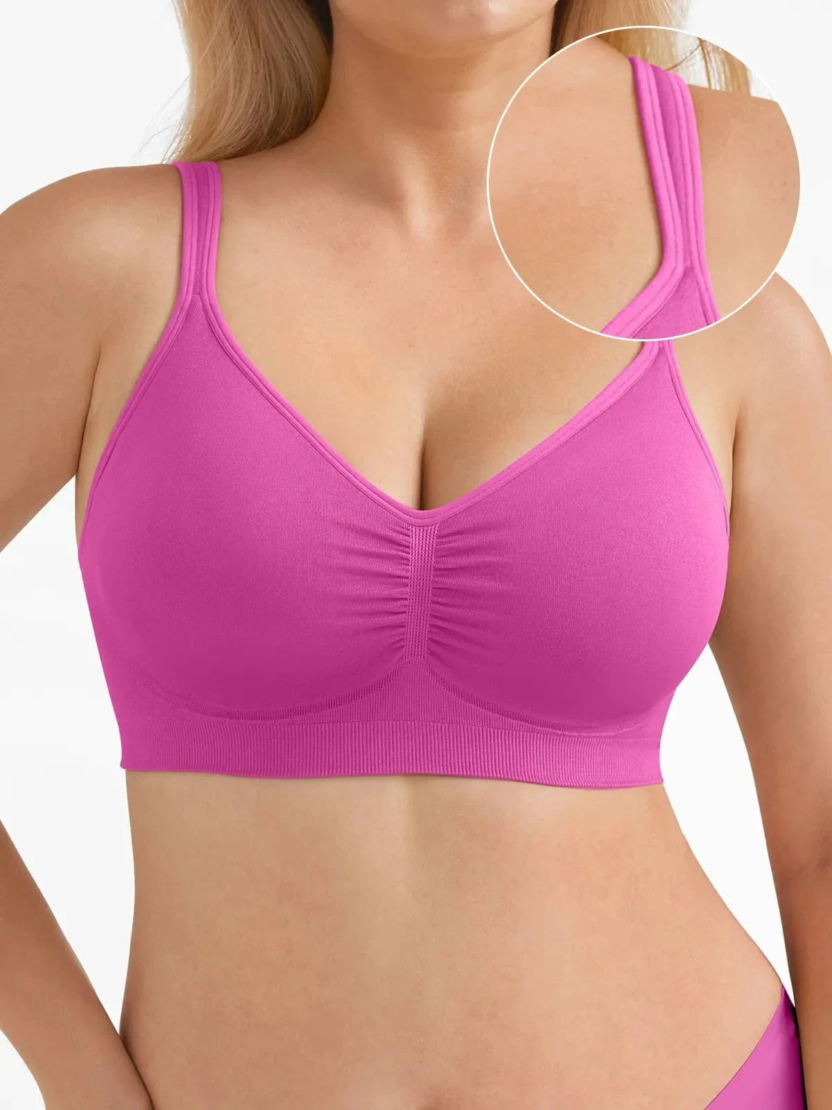 Seamless Comfort Removable Pad Everyday Bra