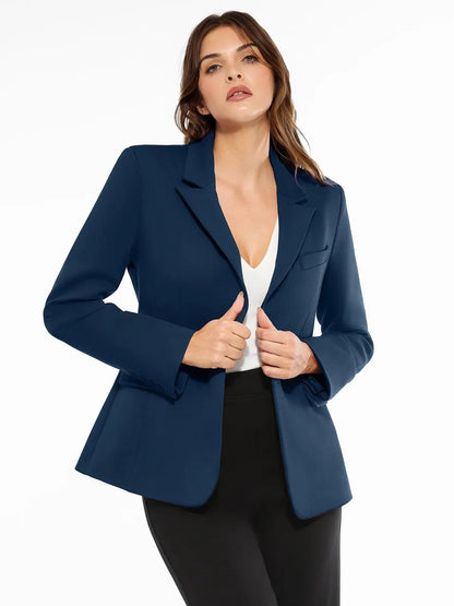Shape-Sculpting Fitted Blazer