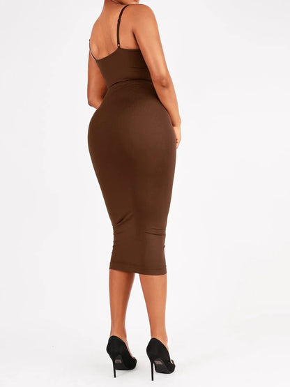 Shapewear Sleeveless Sculpting Dress Set