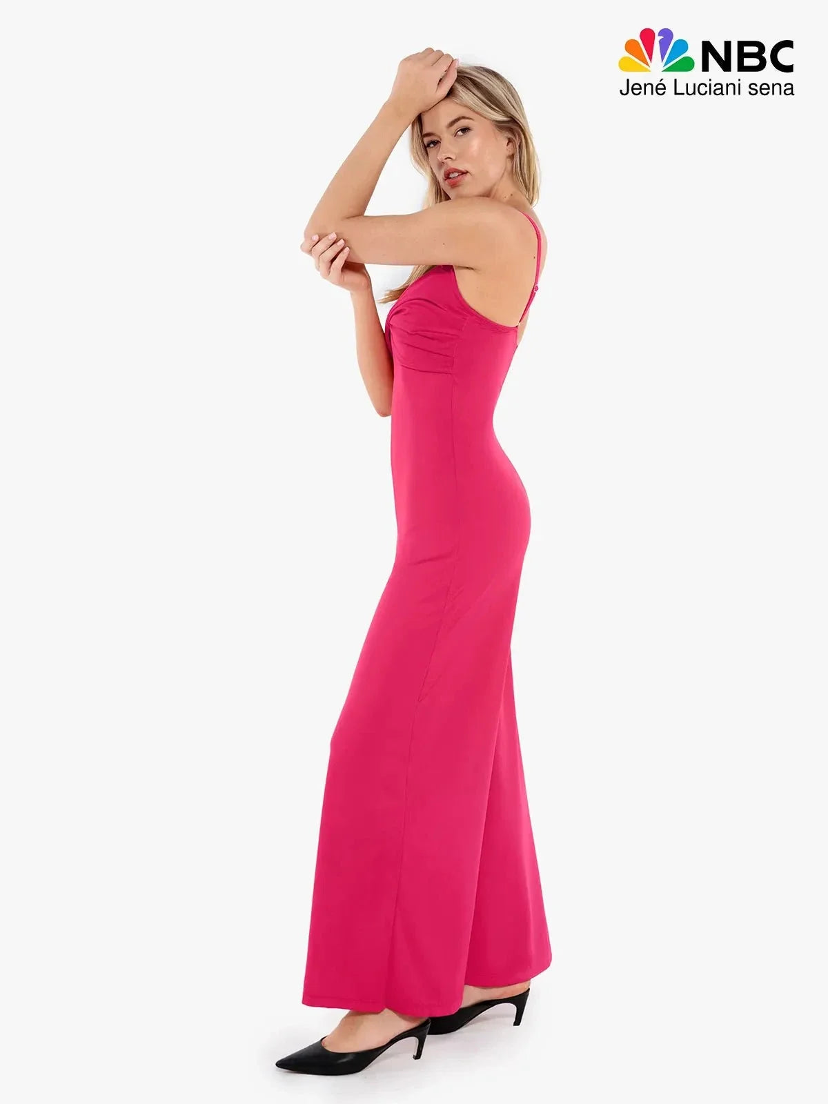 Shapewear Bias Twist Smooth Sculpting Jumpsuit