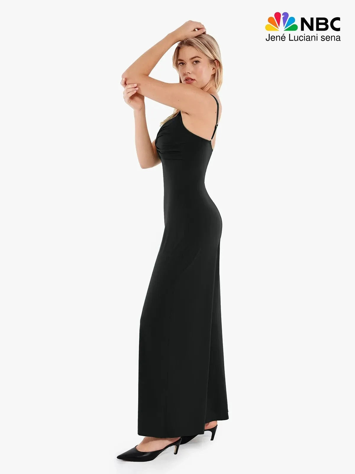 Shapewear Bias Twist Smooth Sculpting Jumpsuit