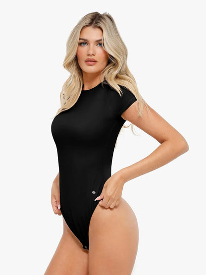 Shapewear Cloudsense Short Sleeve Crew-Neck Bodysuit