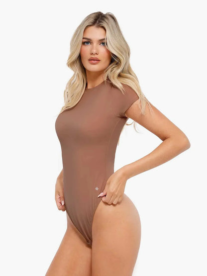 Shapewear Cloudsense Short Sleeve Crew-Neck Bodysuit