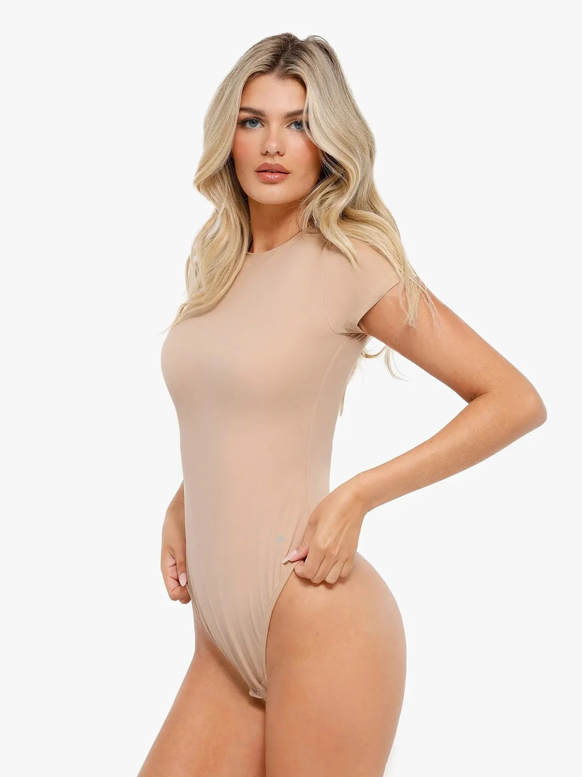 Shapewear Cloudsense Short Sleeve Crew-Neck Bodysuit