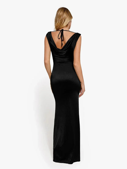 Shapewear Convertible Shine Sculpting Maxi Mermaid Dress