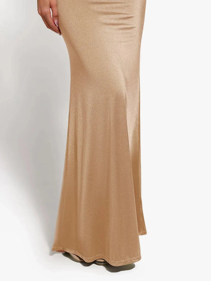Shapewear Convertible Shine Sculpting Maxi Mermaid Dress