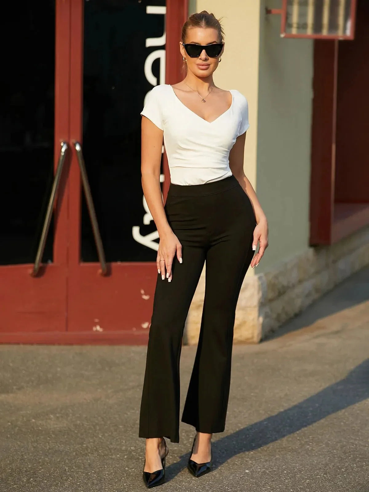 Shapewear Portrait Neckline Draped Sculpting Bodysuit