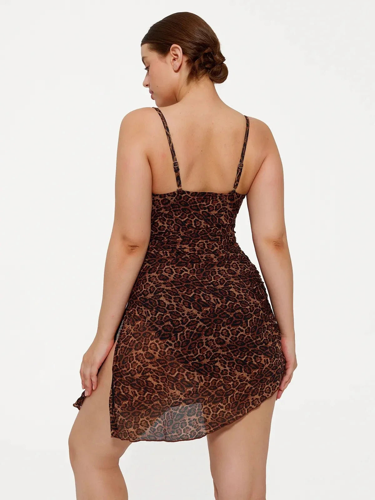 Shapewear Ruched Convertible One-Piece Swimsuit