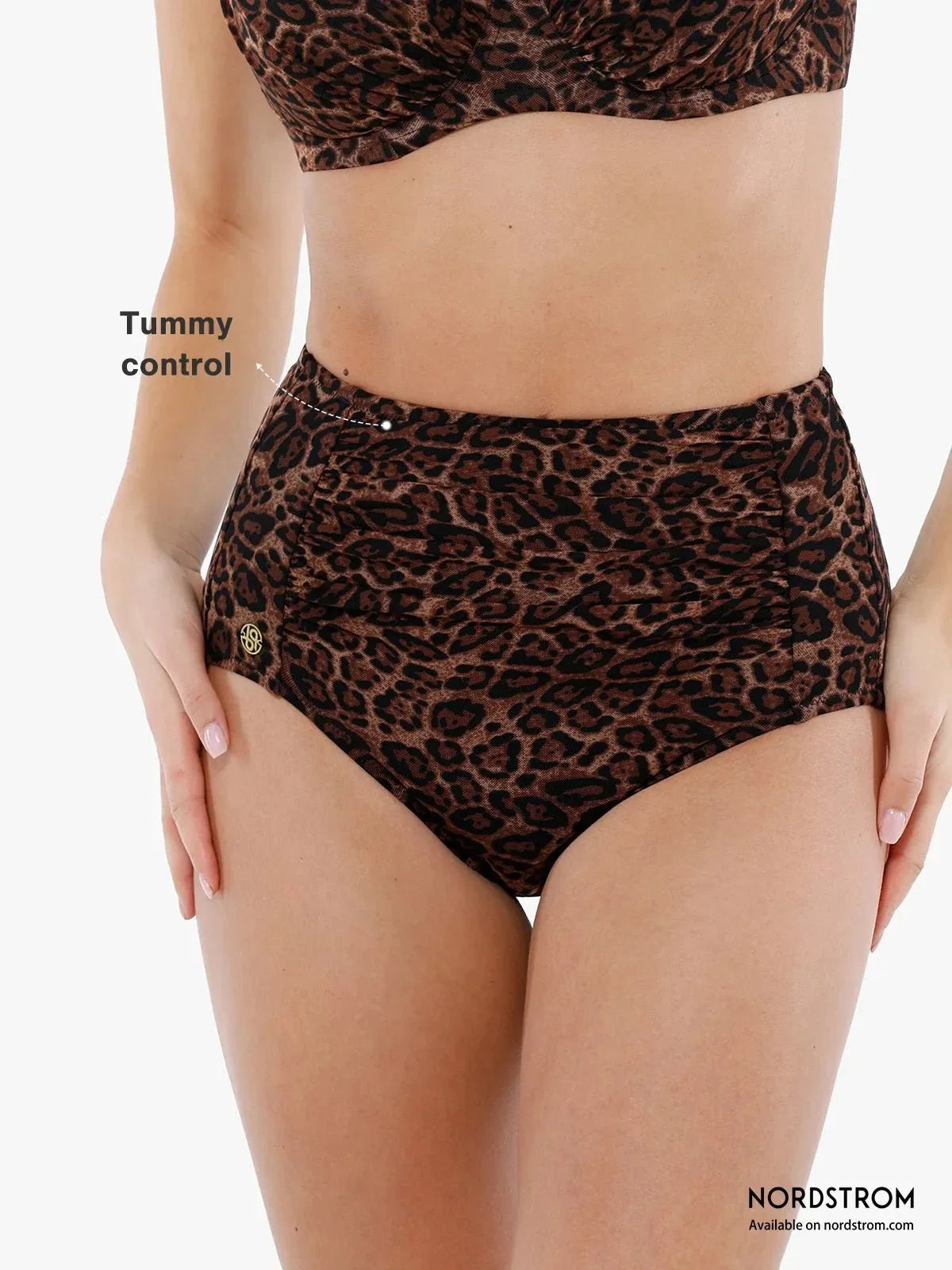 Shapewear Ruched Tummy Control Bikini Brief