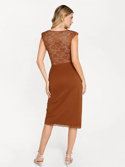 Shapewear Sculpting Lace Bodysuit or Midi Skirt or Shrug