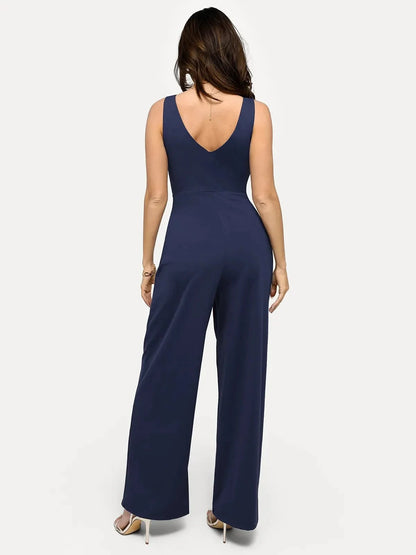 Shapewear Slimming Wide-Leg Jumpsuit