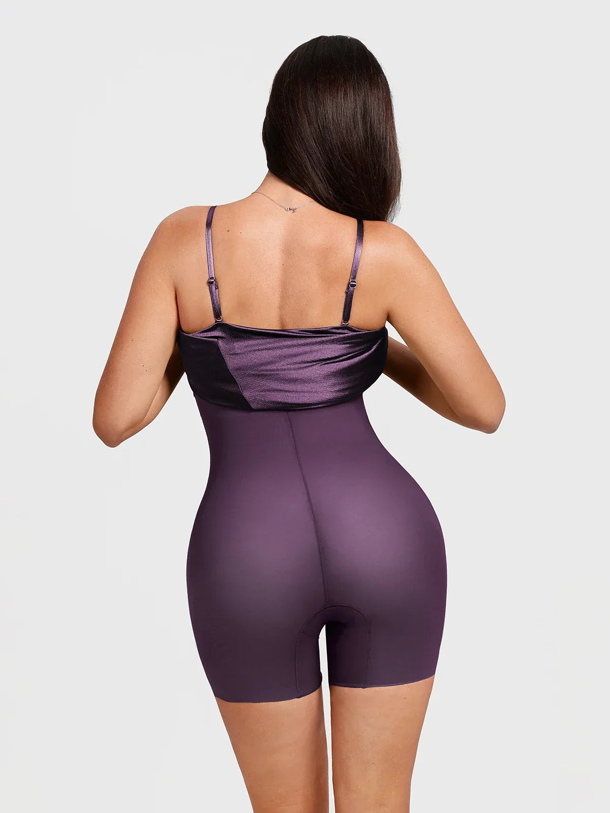 Shapewear Strappy Cowl Neck Fit & Flare Maxi Dress