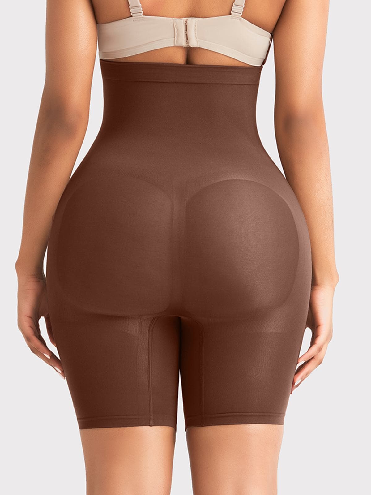 Shapewear Tummy Control High Waisted Mid-Thigh Butt-Lifting Shorts