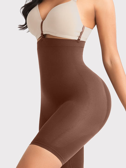 Shapewear Tummy Control High Waisted Mid-Thigh Butt-Lifting Shorts