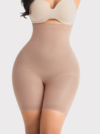 Shapewear Tummy Control High Waisted Mid-Thigh Butt-Lifting Shorts