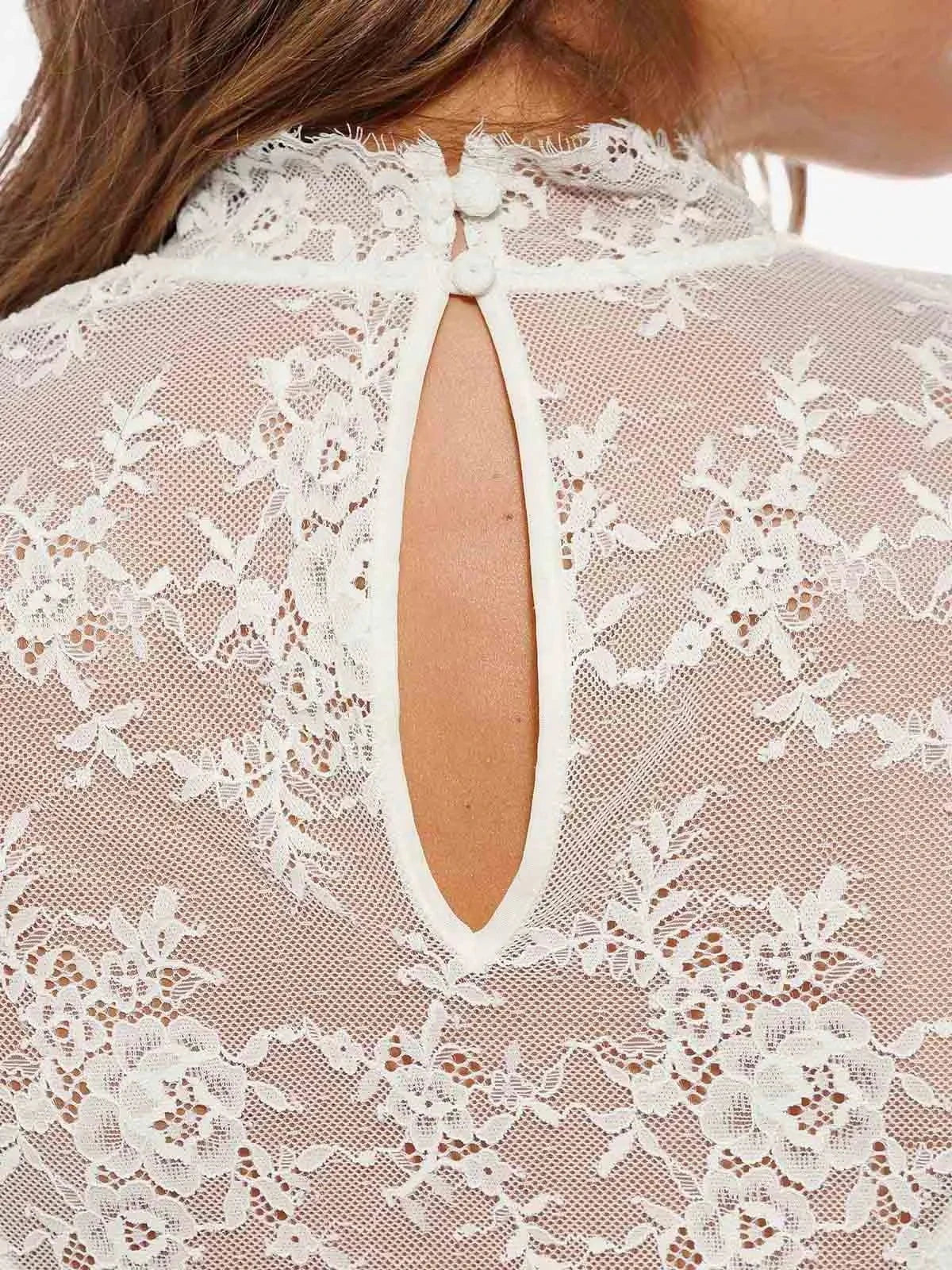 Shapewear 2-in-1 Lace Overlay Sculpting Dress