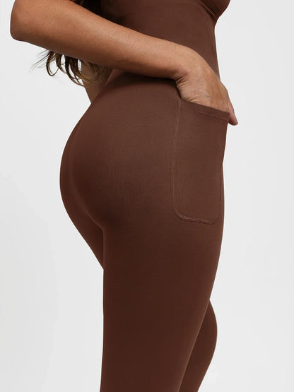 Shapewear Zip Front Deep V Adjustable Strap Jumpsuit
