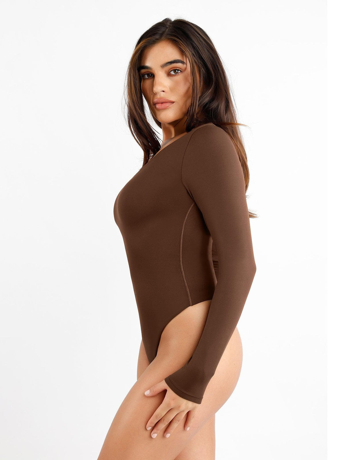 Shapewear Seamless Scoop Neck Sculpting Bodysuit