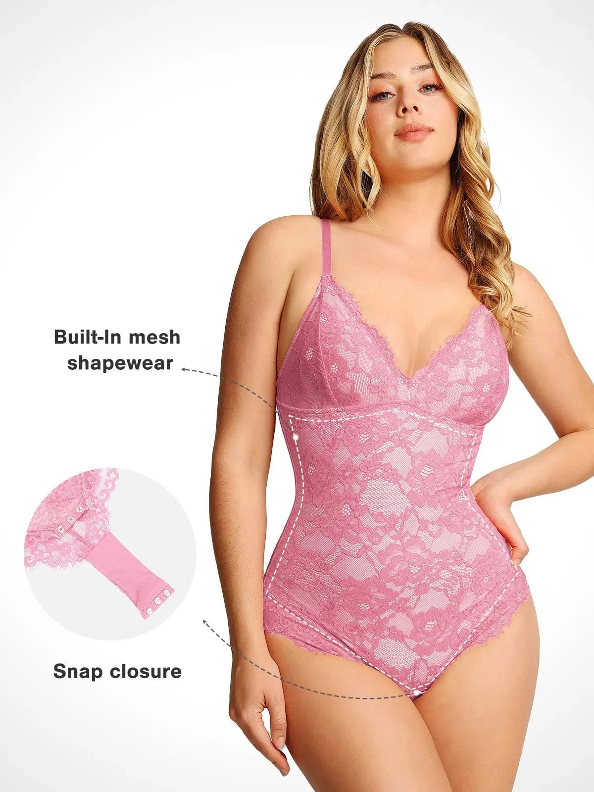 Sexy Lace Bodysuit Shapewear