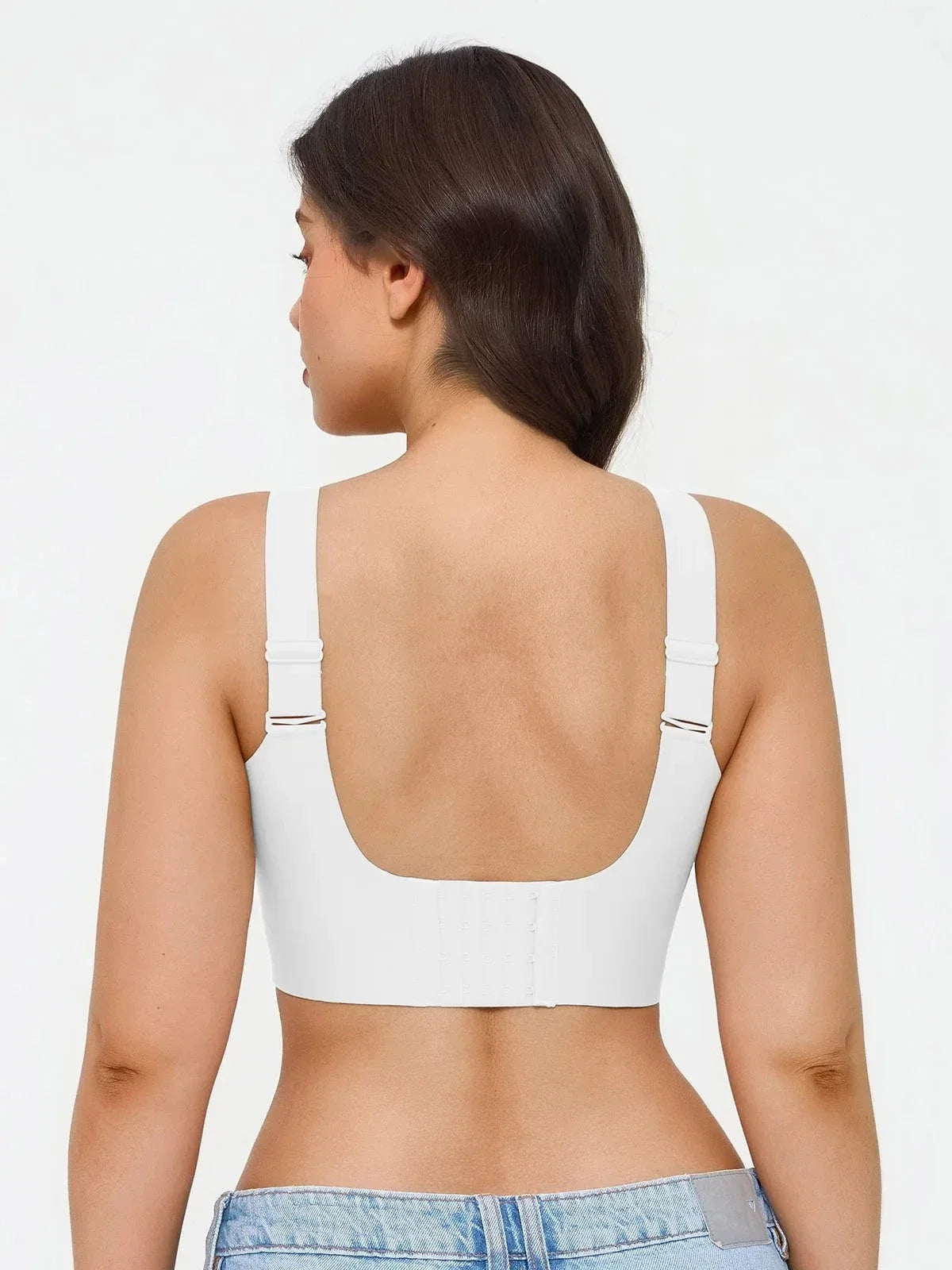 Wireless Wide Strap Everyday Supportive Push Up Comfort Bra